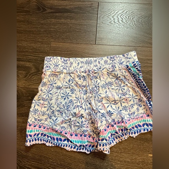 LILLY PULITZER Neilah Short 5” Resort White Time To Shine Engineered XS X1224 - Picture 11 of 11